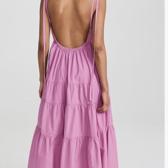 Madewell Sidonie Poplin Maxi Dress - Picture 2 of 3